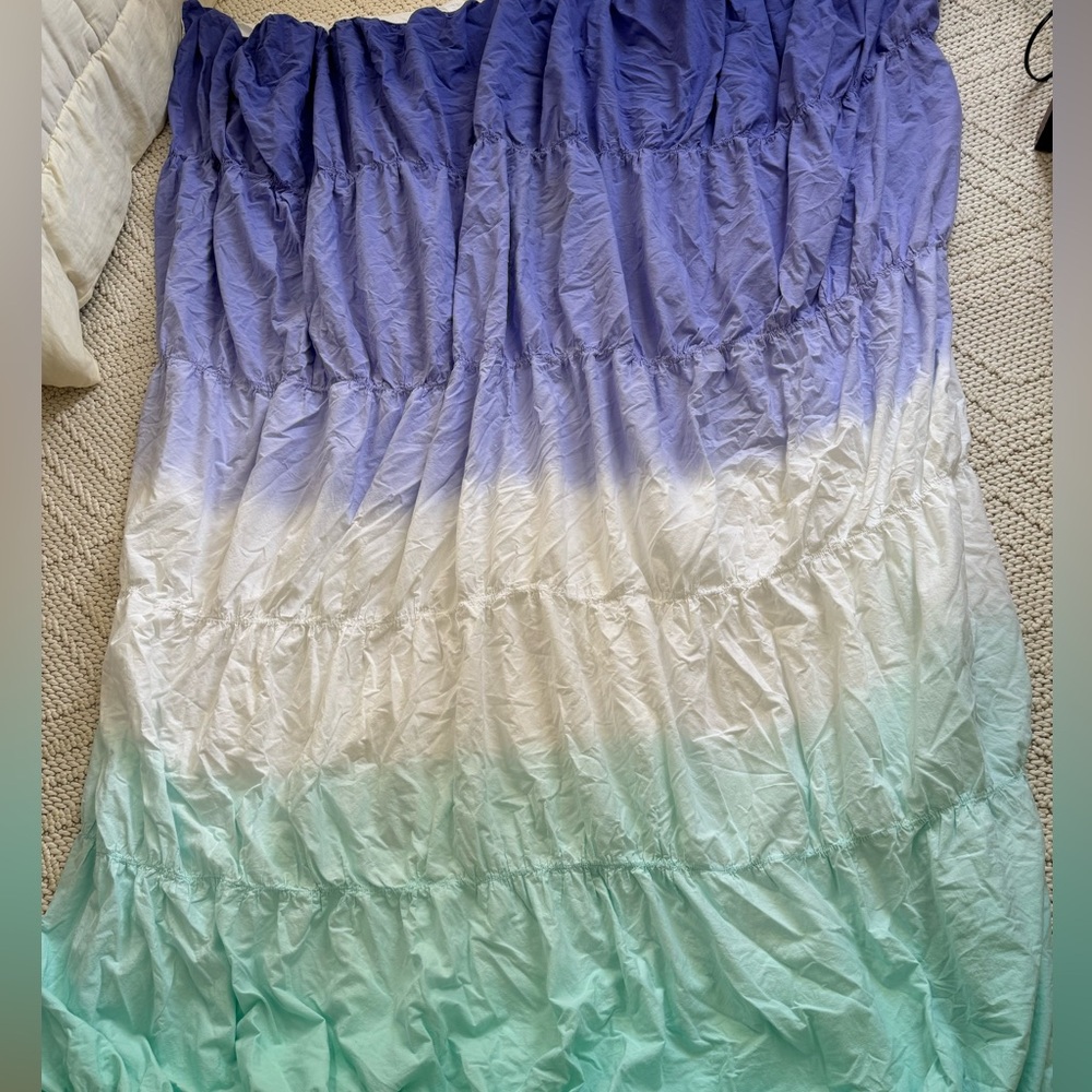 Pottery Barn Teen Ruched Duvet Cover and Sham